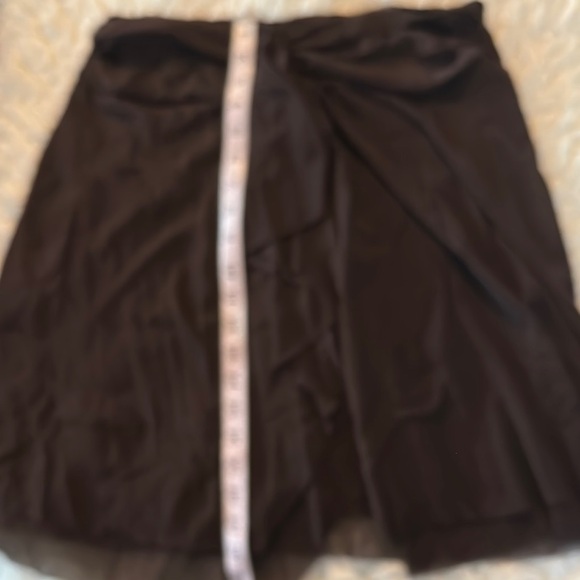 Tommy Bahama Brown Wrap Swim Skirt Coverup - Picture 7 of 10